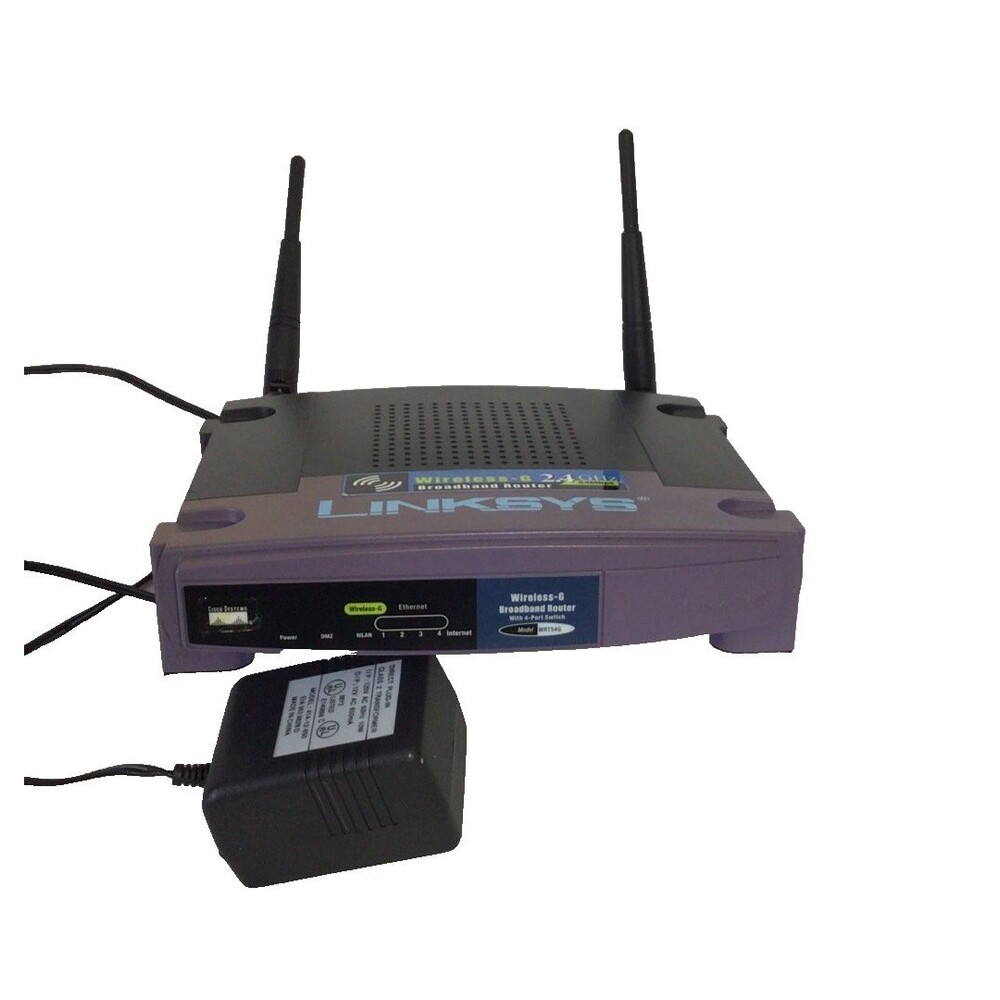 Linksys WRT54G v.3 54 Mbps Wireless-G Broadband Router 2.4GHz WiFi‎ Router